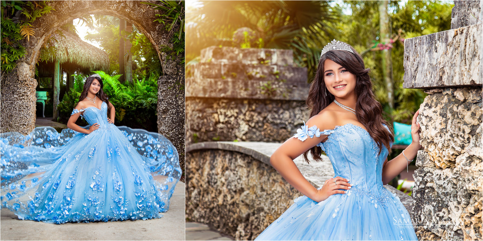 Quinceanera Photoshoot Villa Turqueza SAMARIA MARTIN QUINCEANERA